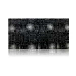 Black LED display panel with a grid of small white lights evenly spaced across the surface.