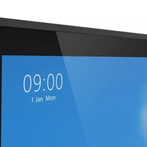 Digital display screen showing the time as 09:00 and the date as 1 Jan Mon.