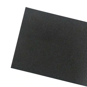Black LED display panel with a grid pattern of small dots.