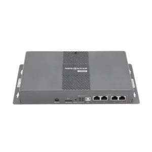 NovaStar T100 video processor with multiple input and output ports on the back panel.