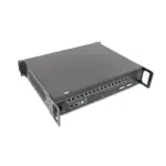 Network switch featuring multiple Ethernet and HDMI ports on the back panel.
