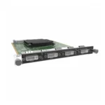 Graphics processing unit featuring multiple DVI output ports on a circuit board.