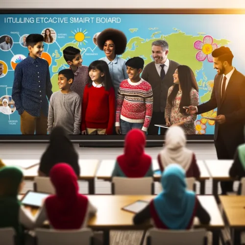 An image illustrating The Ultimate Guide to Using Smart Boards in the Classroom